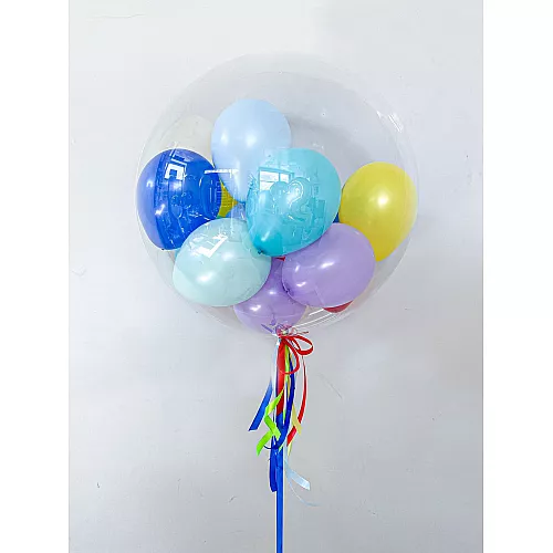 Шар Bubble 60 см № 20