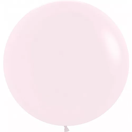 Шар (24'') Макарунс, Нежно-розовый (609), пастель